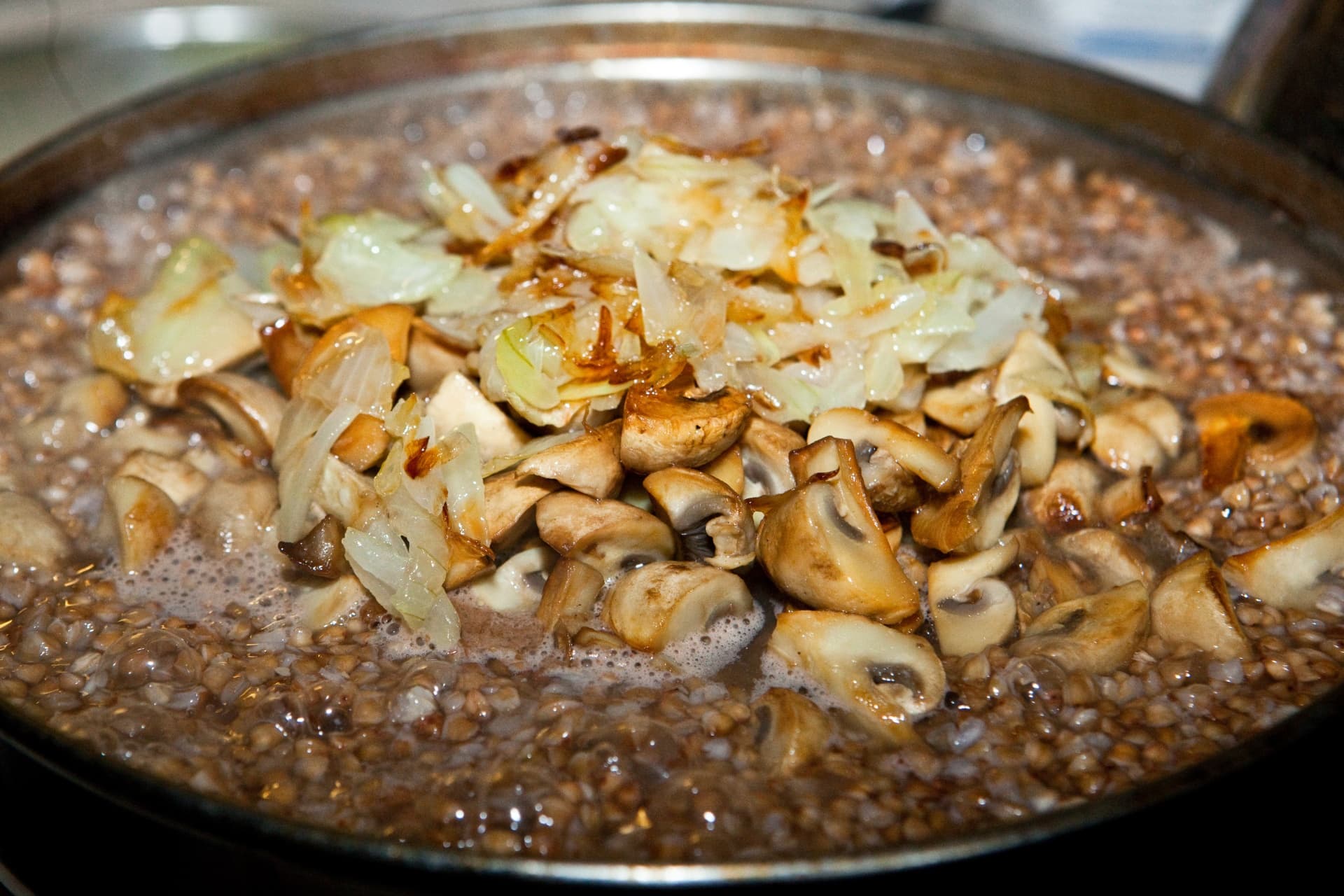 Buckwheat Kasha with Mushrooms