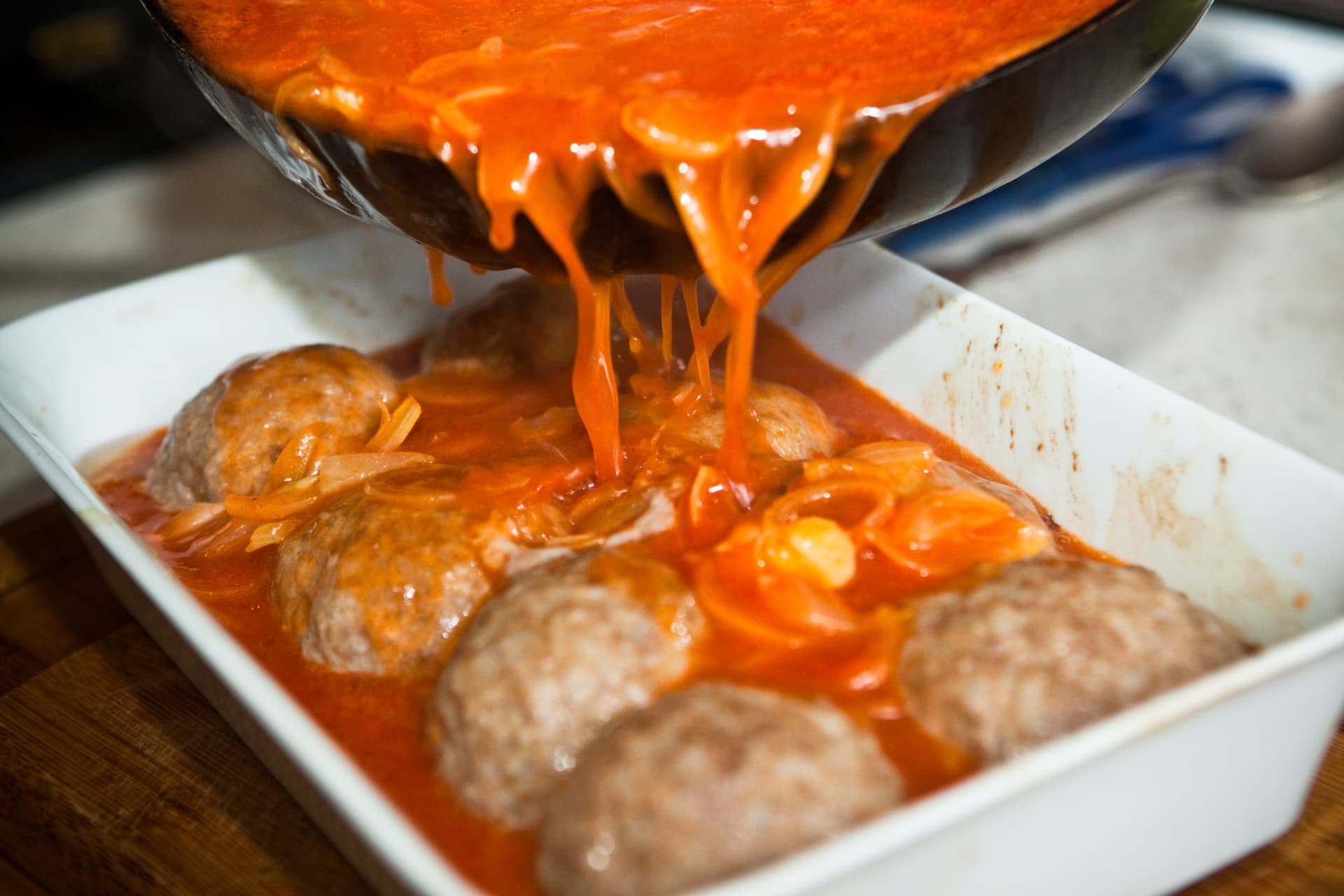 Meatballs in Tomato Sauce