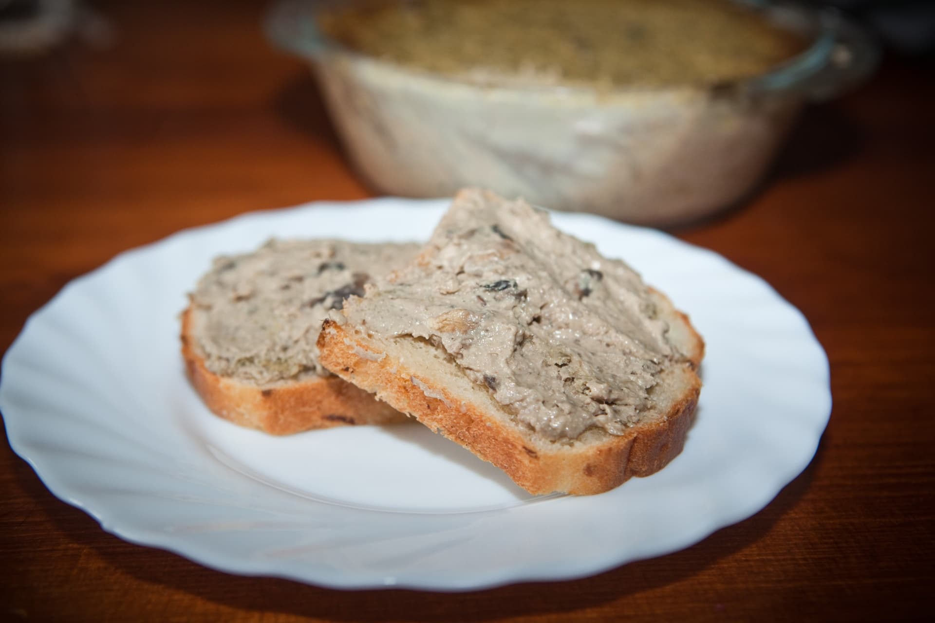 Liver and Mushroom Pate