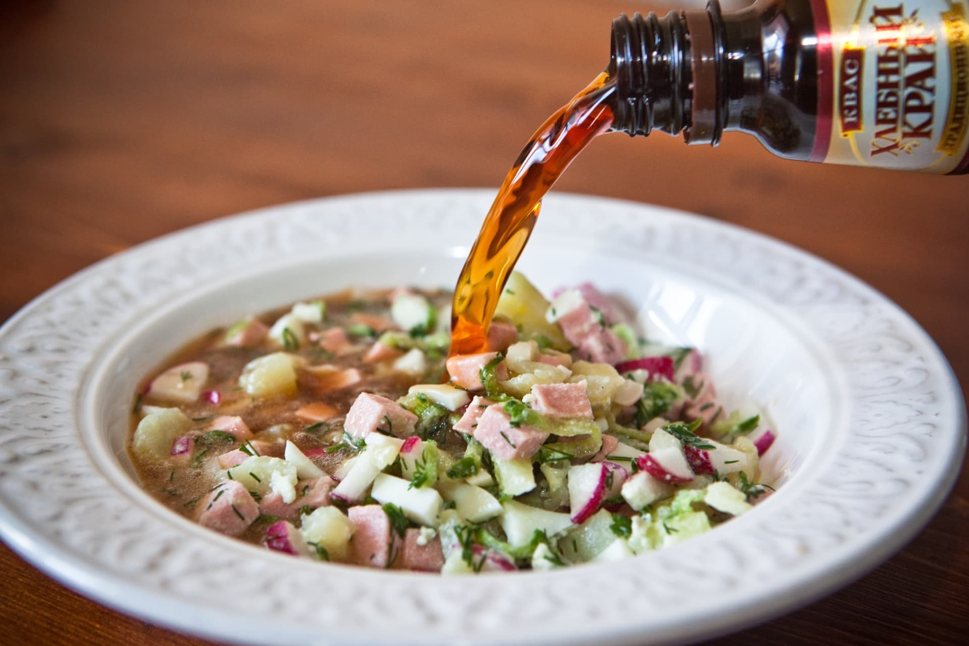 Okroshka (Cold Soup with Kvass)