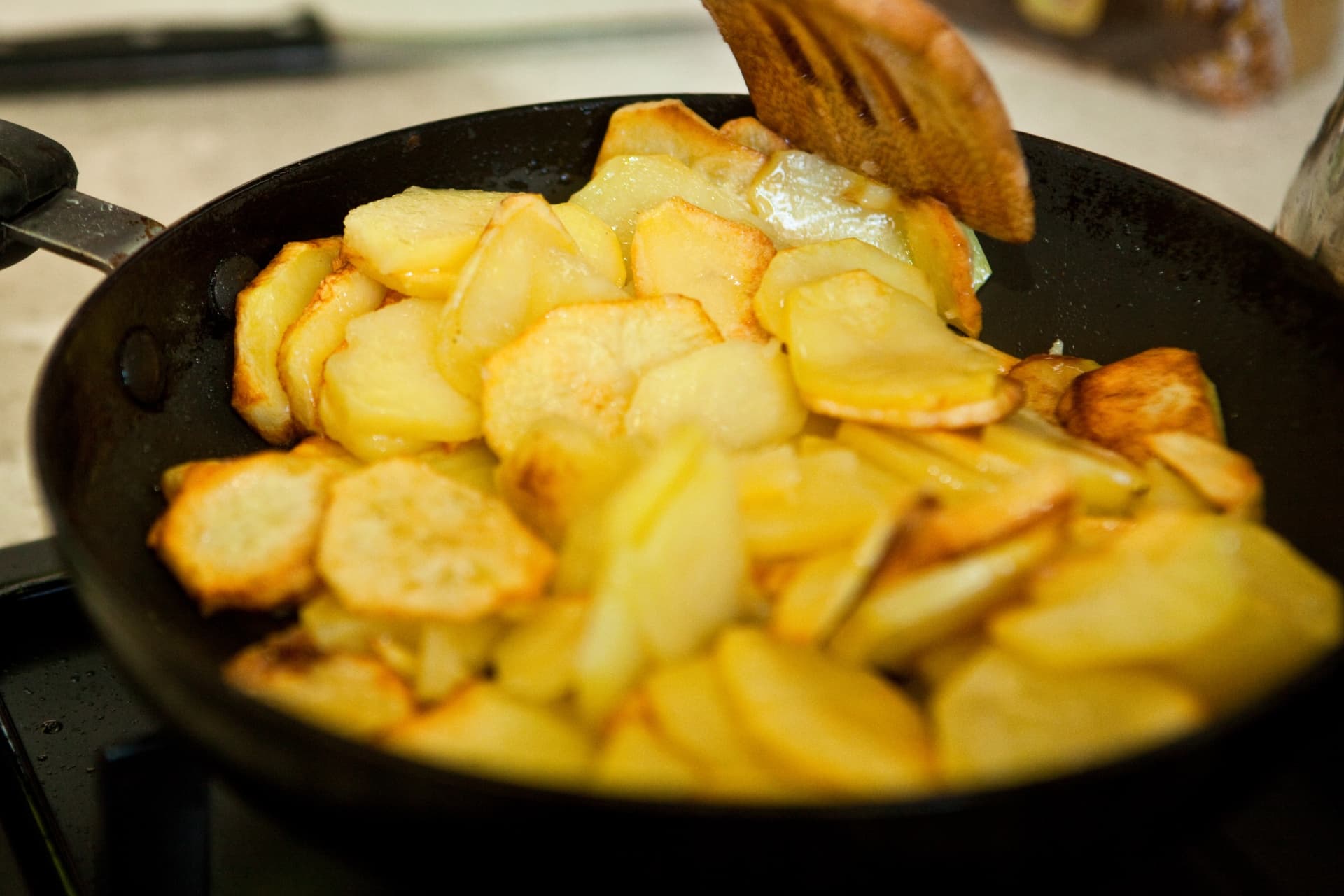 Fried Potato Circles (Home Fries)