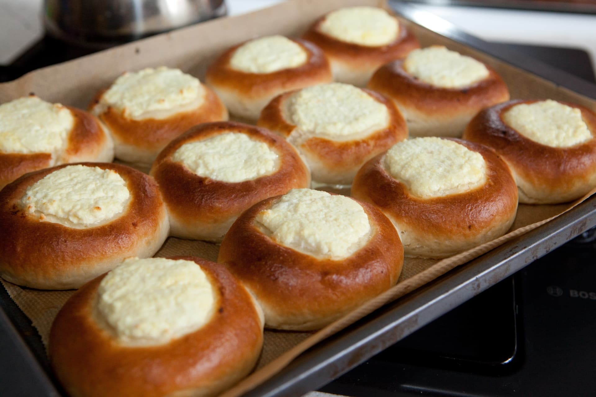 Danish Pastries with Farmer’s Cheese (Vatrushki)