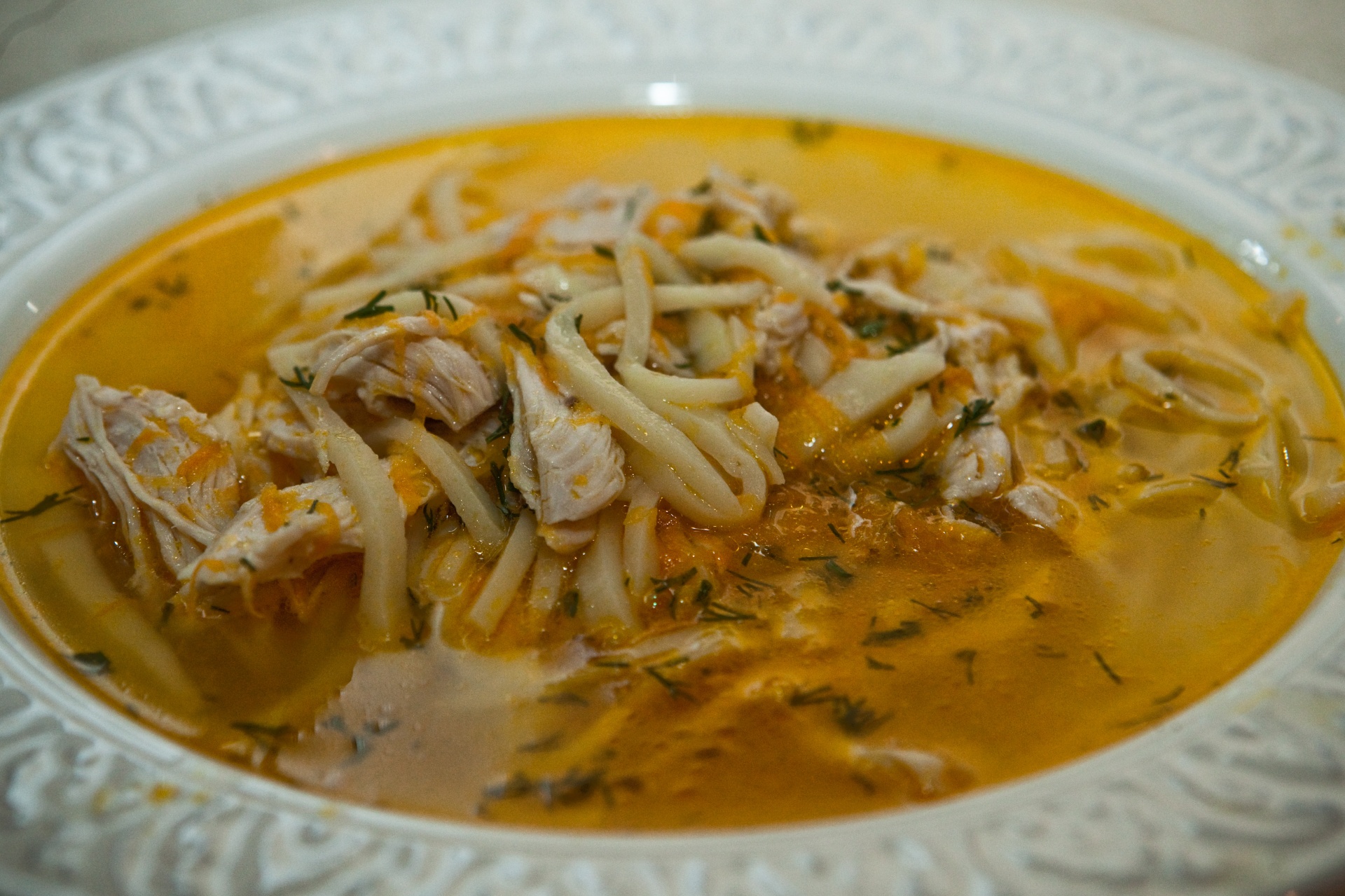 Chicken Soup with Homemade Noodles