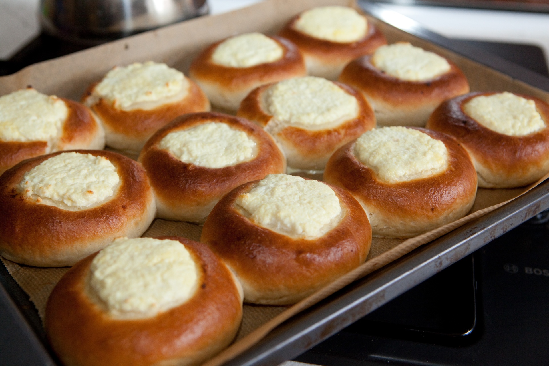 Danish Pastries with Farmer’s Cheese (Vatrushki)